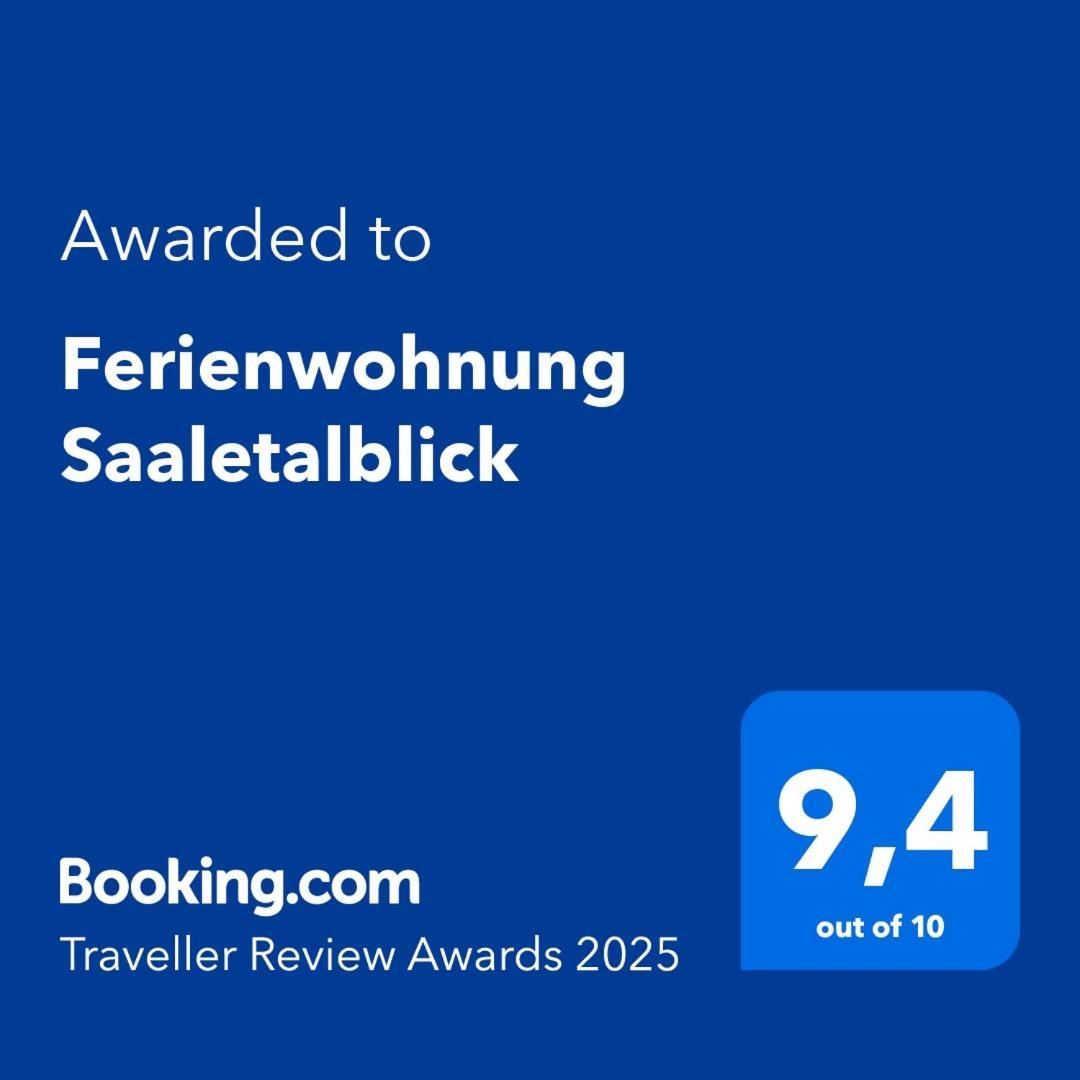 Ferienwohnung Saaletalblick Jena Exterior photo